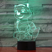 PAW Patrol 3D Lamp