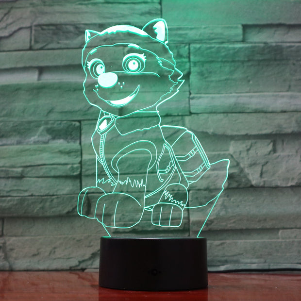 PAW Patrol 3D Lamp