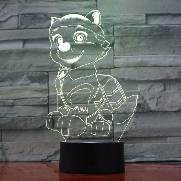 PAW Patrol 3D Lamp