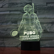Pubg 3D Lamp