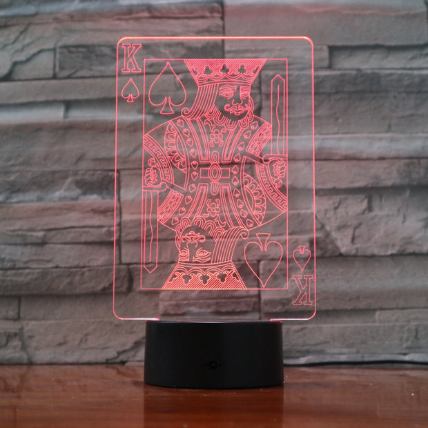 King 3D Lamp