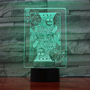 King 3D Lamp