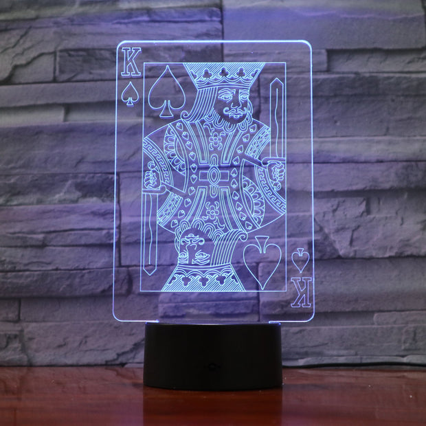 King 3D Lamp