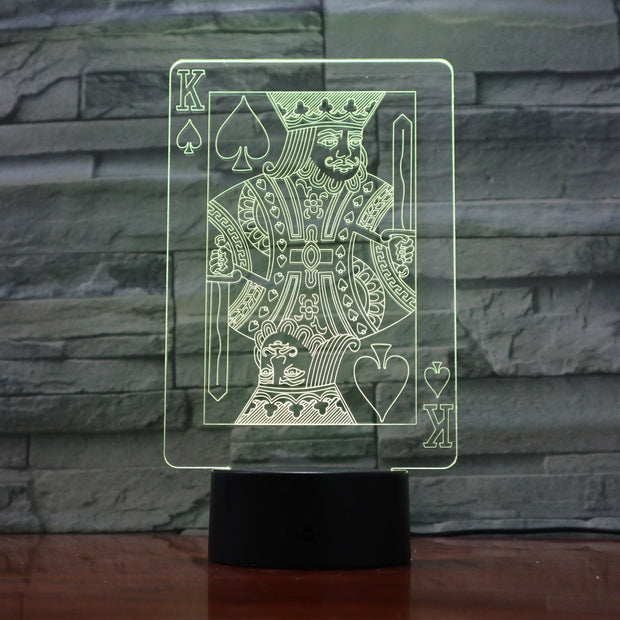 King 3D Lamp