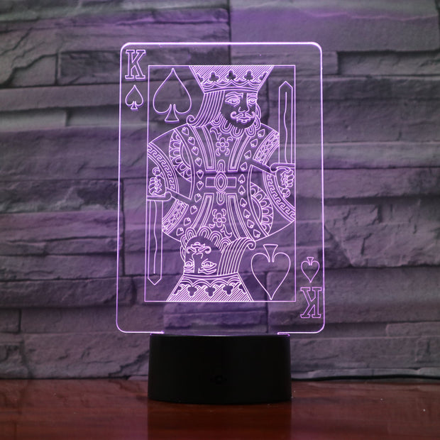 King 3D Lamp
