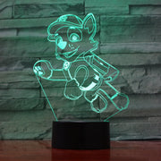 PAW Patrol 3D Lamp