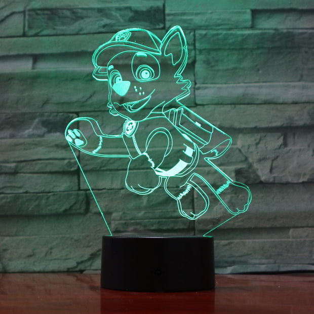 PAW Patrol 3D Lamp