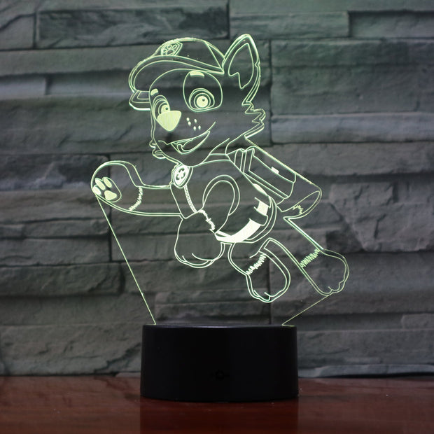 PAW Patrol 3D Lamp