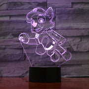 PAW Patrol 3D Lamp