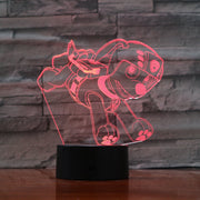 Paw Patrol 3D Lamp