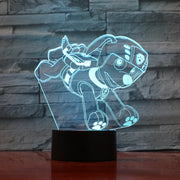 Paw Patrol 3D Lamp