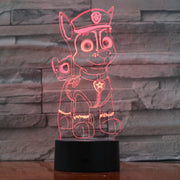 Paw Patrol 3D Lamp