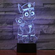 Paw Patrol 3D Lamp