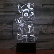 Paw Patrol 3D Lamp