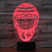 Hockey Mask 3D Lamp