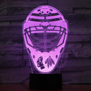 Hockey Mask 3D Lamp