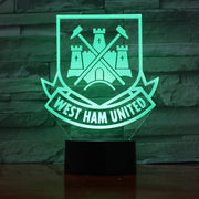 West Ham United 3D Lamp