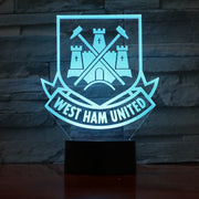 West Ham United 3D Lamp