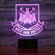 West Ham United 3D Lamp