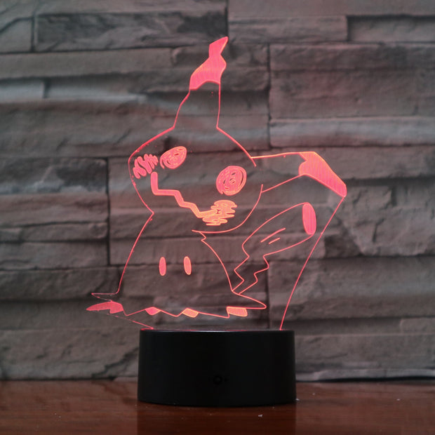 Mimikyu 3D Lamp