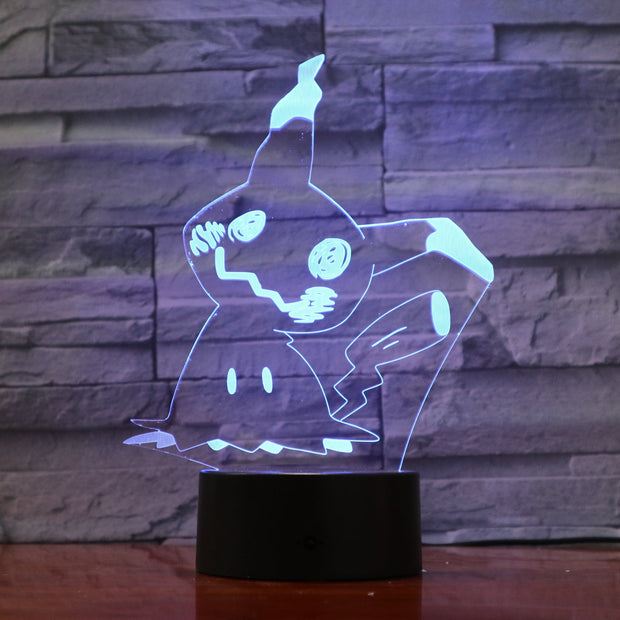 Mimikyu 3D Lamp