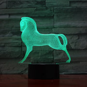 Stallion 3D Lamp