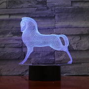 Stallion 3D Lamp