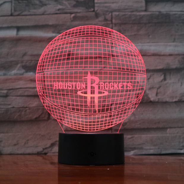 Rockets 3D Lamp