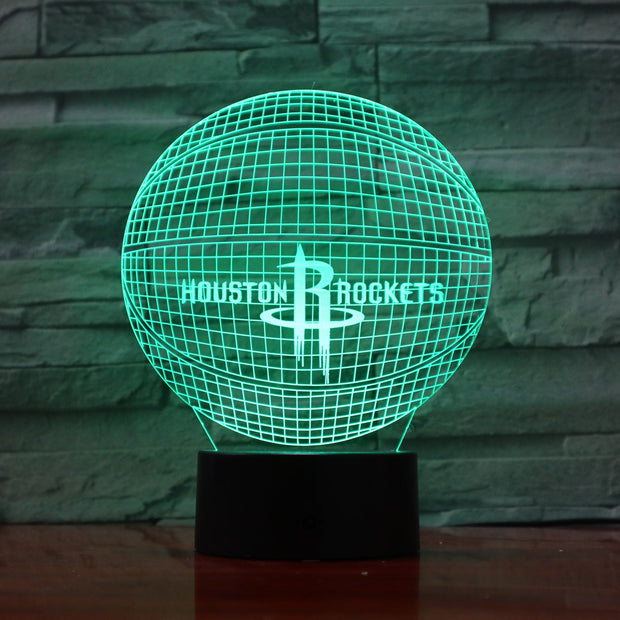 Rockets 3D Lamp