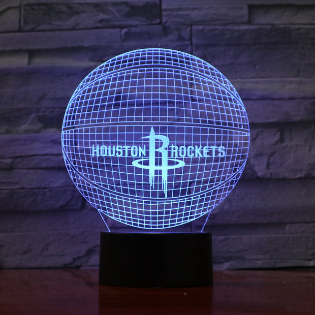 Rockets 3D Lamp