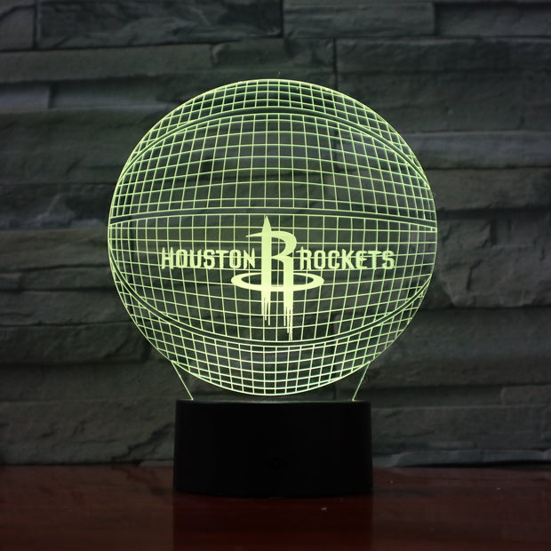 Rockets 3D Lamp