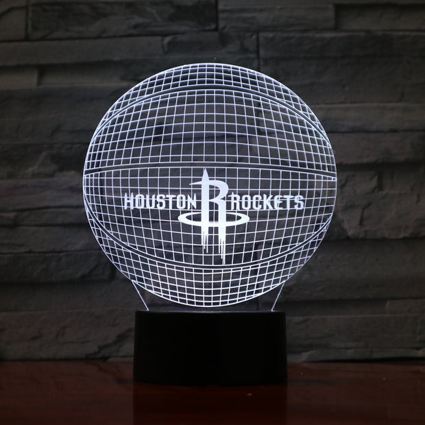 Rockets 3D Lamp