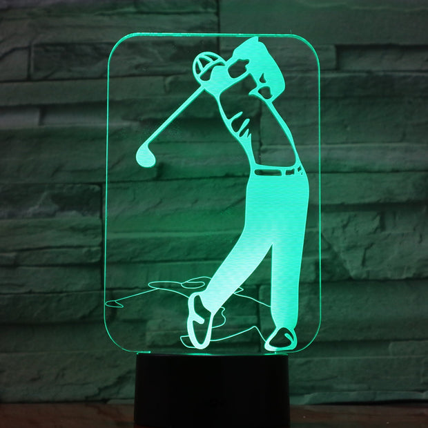 Golf 3D Lamp