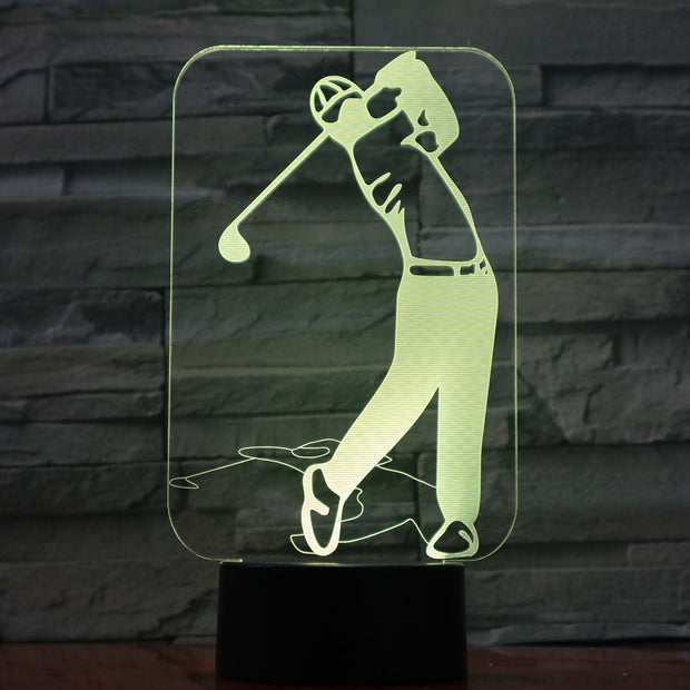 Golf 3D Lamp