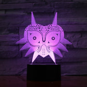 Owl 3D Lamp