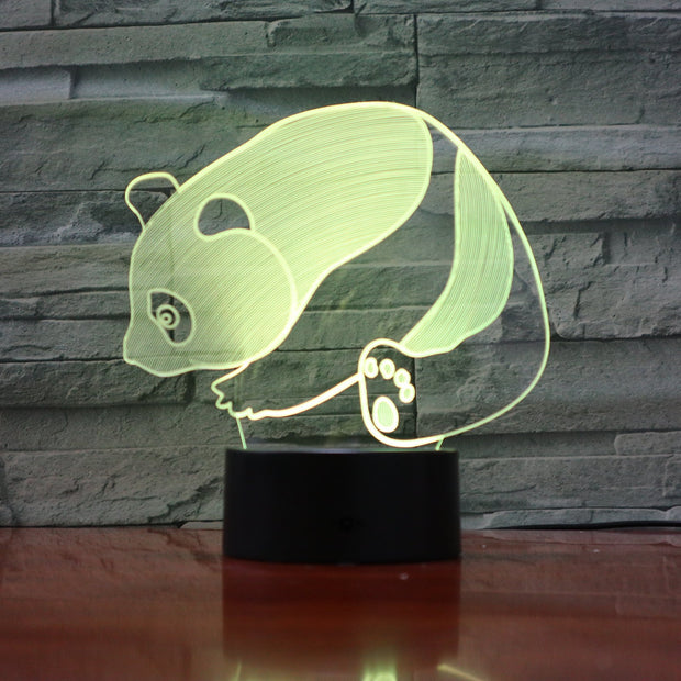 Panda 3D Lamp