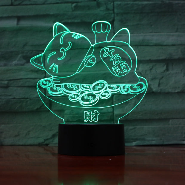 Fortune 3d Lamp