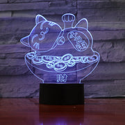 Fortune 3d Lamp