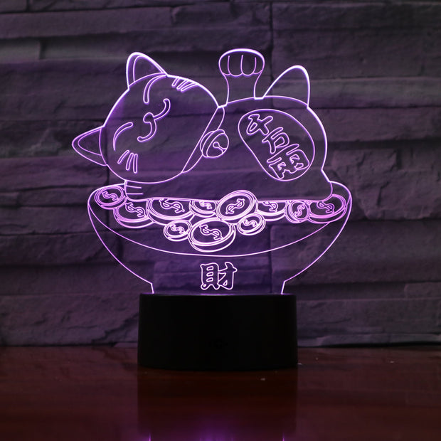 Fortune 3d Lamp