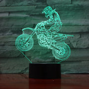 Motocross 3D Lamp