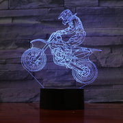 Motocross 3D Lamp