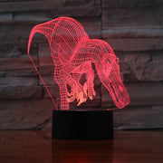 Troodon 3D Lamp