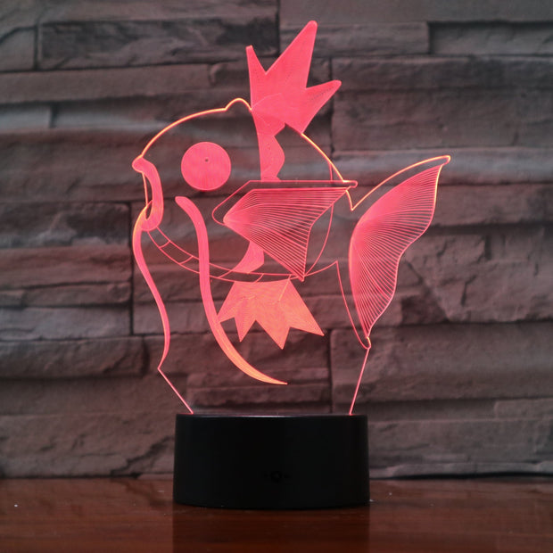 Magikarp 3D Lamp