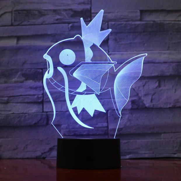 Magikarp 3D Lamp