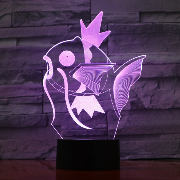 Magikarp 3D Lamp