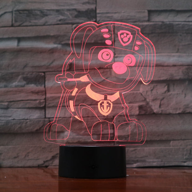 PAW Patrol 3D Lamp