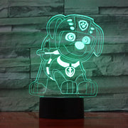 PAW Patrol 3D Lamp