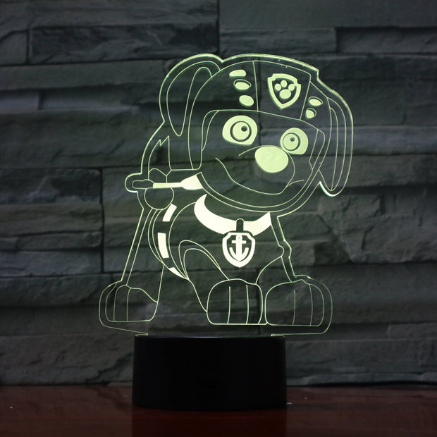 PAW Patrol 3D Lamp