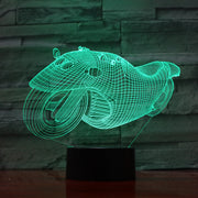 Motobike 3D Lamp