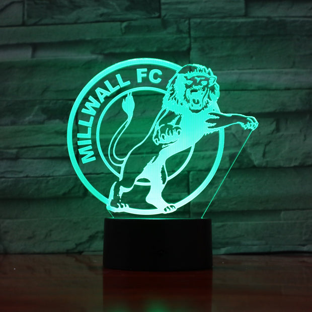 Millwall 3D Lamp